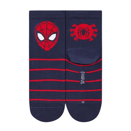 Meia Cano Médio Lupo Kids Infantil Spider-Man Homem Aranha Algodão