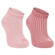 Kit 2 Pares Meias Soquete Lupo Baby Unissex Bebê Algodão - 0905-ROSA