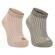 Kit 2 Pares Meias Soquete Lupo Baby Unissex Bebê Algodão - 0906-BEGE/ VERDE
