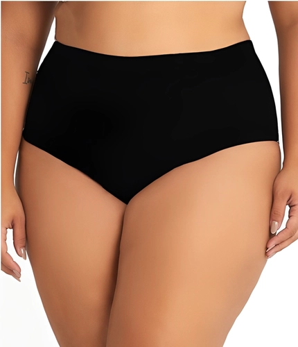 Calcinha Plus Size Corte A Laser Dilady Classic Em Microfibra