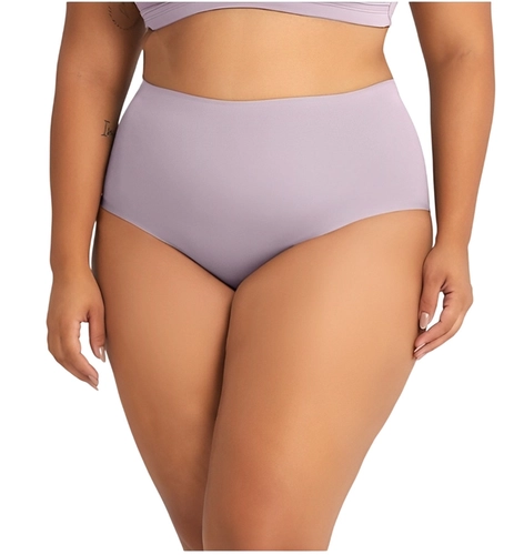 Calcinha Plus Size Corte A Laser Dilady Classic Em Microfibra