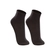Kit 2 Pares Meias Cano Médio Lupo Feminina Adulto Básica Algodão - PRETO-PRETO