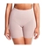Shorts Modelador Plié Cintura Alta Com Barbatana Em Microfibra - 011-BLUSH