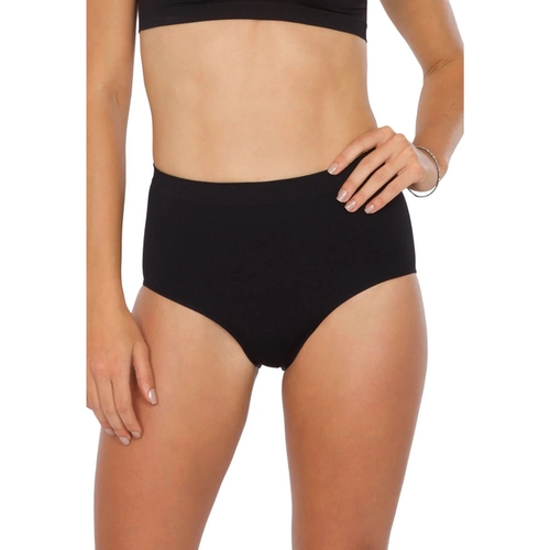 Calcinha Modeladora Plié Control Adulto Cintura Alta Em Microfibra