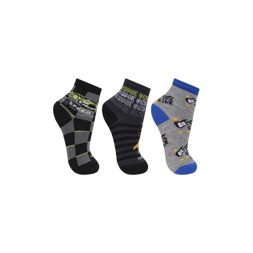 Kit 3 Pares de Meias Cano Médio Trifil Masculina Infantil Estampadas