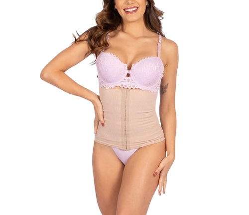 Cinta Slim Esbelt Feminina Sem Costura Em Microfibra
