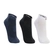 Kit 3 Pares Meias Lupo Masculina Adulto Esportivas Cano Curto Walk Unissex Algodão - 0928-SORTIDO