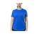 Camiseta Fitness Elite Feminina Adulto Manga Curta Running Slim Em Microfibra - ROYAL-ROYAL