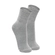 Meia Cano Longo Esportiva Lupo Sport Masculina Adulto Walk Algodão - 8020-CINZA