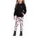 Conjunto Alakazoo! Feminino Infantil Jaqueta Moletom Com Calça Legging Molecotton 1/3 - BRANCO -OFF WHITE