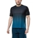 Camiseta Fitness Manga Curta Elite Masculina Adulto Estampa Degradê Microfibra - PETROLEO/PTO-PETROLEO/PTO