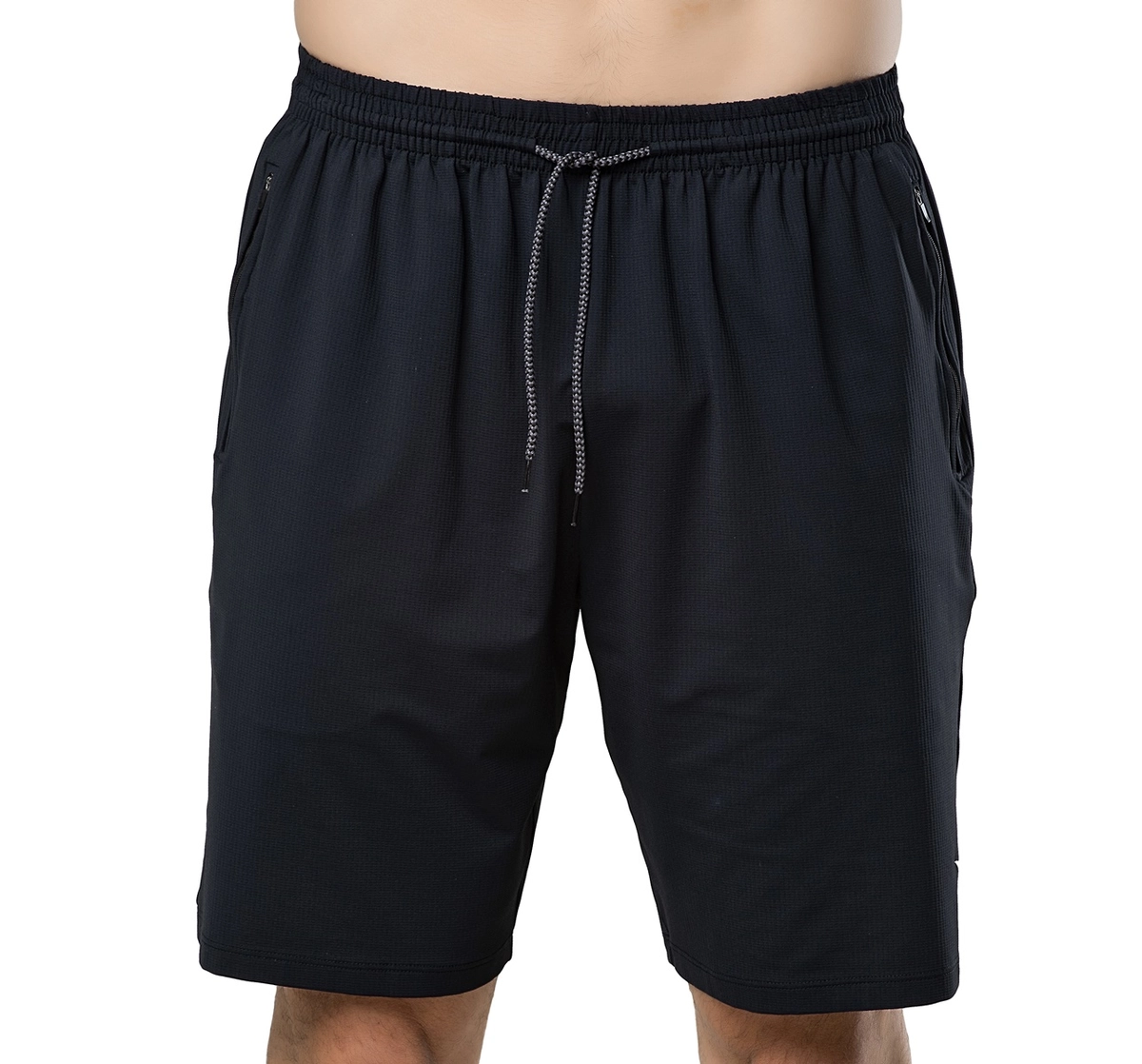 Bermuda Fitness Elite Masculina Adulto Com Zíper Em Microfibra