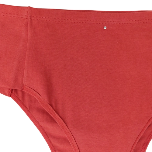 Kit 3 Calcinhas Biquíni Amoo Lut Adulto Lisas Em Cotton Cores Sortidas