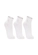 Kit 3 Meias Lupo Sport Adulto Cano Curto Algodão - 0900-branca