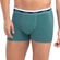 Cueca Boxer Mash Adulto Com Elástico Bordado Em Cotton - AZ03-AZUL DIESEL