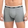 Cueca Boxer Mash Adulto Com Elástico Bordado Em Cotton - CZ05-CINZA MESCLA CLARO