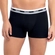 Cueca Boxer Mash Adulto Com Elástico Bordado Em Cotton - PT00-PRETO