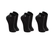 Kit 3 Pares Meias Lupo Infantil Cano Curto Algodão - 0926-SORTIDA