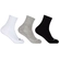 Kit 3 Pares Meias Cano Longo Hoahi Adulto Masculina Em Cotton - BCO/CZA/PTO-BCO/CZA/PTO