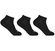 Kit 3 Pares Meias Cano Curto Hoahi Adulto Masculina Em Algodão - PRETO-PRETO