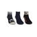 Kit 3 Pares Meias Cano Curto Hoahi Juvenil Masculina Estampadas Em Algodão - SORT-SORTIDO