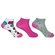 Kit 3 Pares Meias Cano Curto Hoahi Femininas Estampadas Em Algodão - SORT-SORTIDO