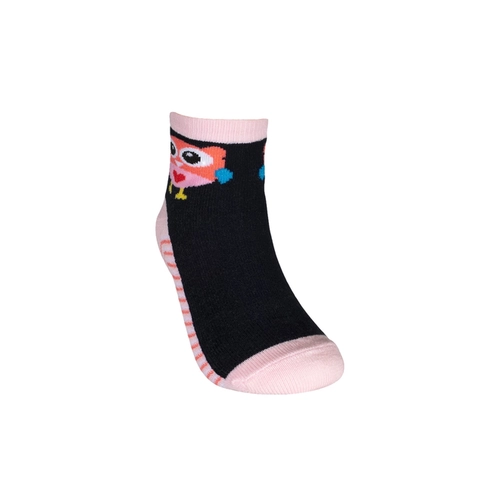 Kit 3 Pares Meias Cano Curto Hoahi Juvenil Estampadas Em Algodão
