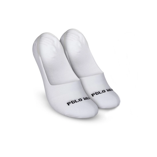Kit 2 Pares Meias Sapatilha Polo Wear Adulto Unissex Em Algodão