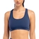 Top Nadador Fitness She Sem Bojo Costas Cruzadas Em Microfibra - AZ08-AZUL