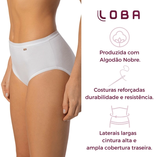 Calcinha Clássica Lupo Loba Adulto Algodão