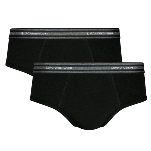 Kit 2 Cuecas Slip Lupo Adulto Algodão Com Elastano Underwear