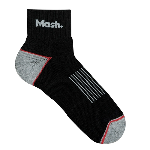Meia Cano Curto Esportiva Mash Masculina Adulto Alta Performance Active