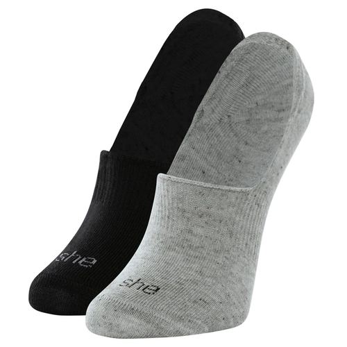 Kit 2 Pares Meia Sapatilha Super Invisível She Feminina Adulto Algodão