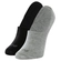 Kit 2 Pares Meia Sapatilha Super Invisível She Feminina Adulto Algodão - CZ05/PT02-CZ05/PT02