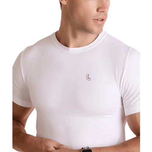 Camiseta T-Shirt Térmica Lupo Sport Masculina Adulto Esportiva Manga Curta I-Power