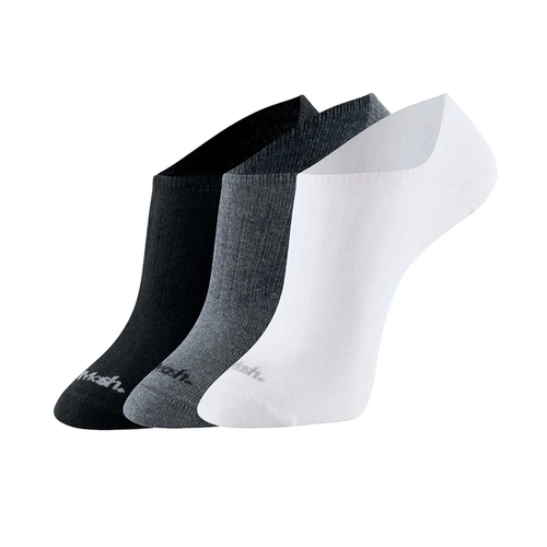 Kit 3 Pares Meias Sapatilha Invisível Mash Masculina Adulto Algodão