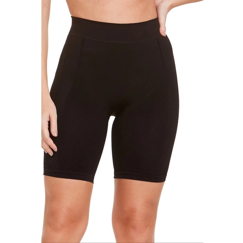Bermuda Modeladora Plié Feminina Adulto Cintura Média Lift