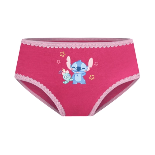 Kit 3 Calcinhas Lupo Infantil Disney Stitch Algodão