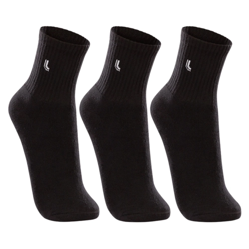 Kit 3 Pares Meias Cano Médio Lupo Sport Masculina Adulto Esportiva Algodão