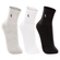 Kit 3 Pares Meias Cano Médio Lupo Sport Masculina Adulto Esportiva Algodão - 0903-BCO/PTO/MESCLA