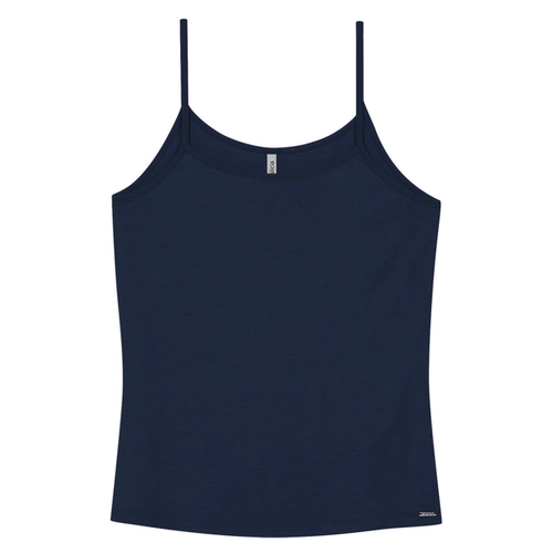 Blusa Regata De Alcinha Marialícia Feminina Adulto Básica Em Viscose