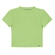 Blusa Manga Curta Marialícia Feminina Adultto Gola Redonda Em Malha Canelada - 5120-VERDE SICILIANO