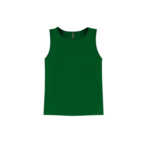 Blusa Regata Marialícia Feminina Adulto Básica Em Viscose