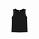 Blusa Regata Marialícia Feminina Adulto Básica Em Viscose - 7001-PRETO