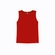 Blusa Regata Marialícia Feminina Adulto Básica Em Viscose - 4547-VERMELHO
