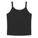 Blusa Regata Marialícia Feminina Adulto Básica Em Malha Canelada - PRETO-PRETO