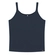 Blusa Regata Marialícia Feminina Adulto Básica Em Malha Canelada - 6751-MARINHO