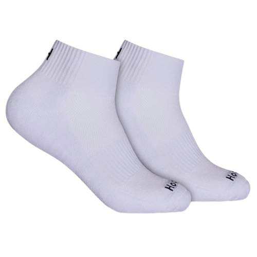 Kit 2 Pares Meias Cano Curto Brancas Esportiva Hoahi Sport Adulto Masculina Em Algodão