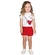 Conjunto Kamylus Infantil Feminino Blusa Estampa Happy E Shorts Em Algodão 1/3 - BC0020-BRANCO NOVO