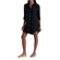 Saída de Praia Camisão She Feminino Adulto Viscose Lisa - PT00-PRETO